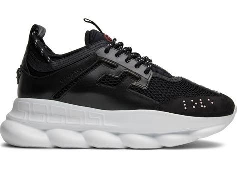 versace chain reaction shoes black